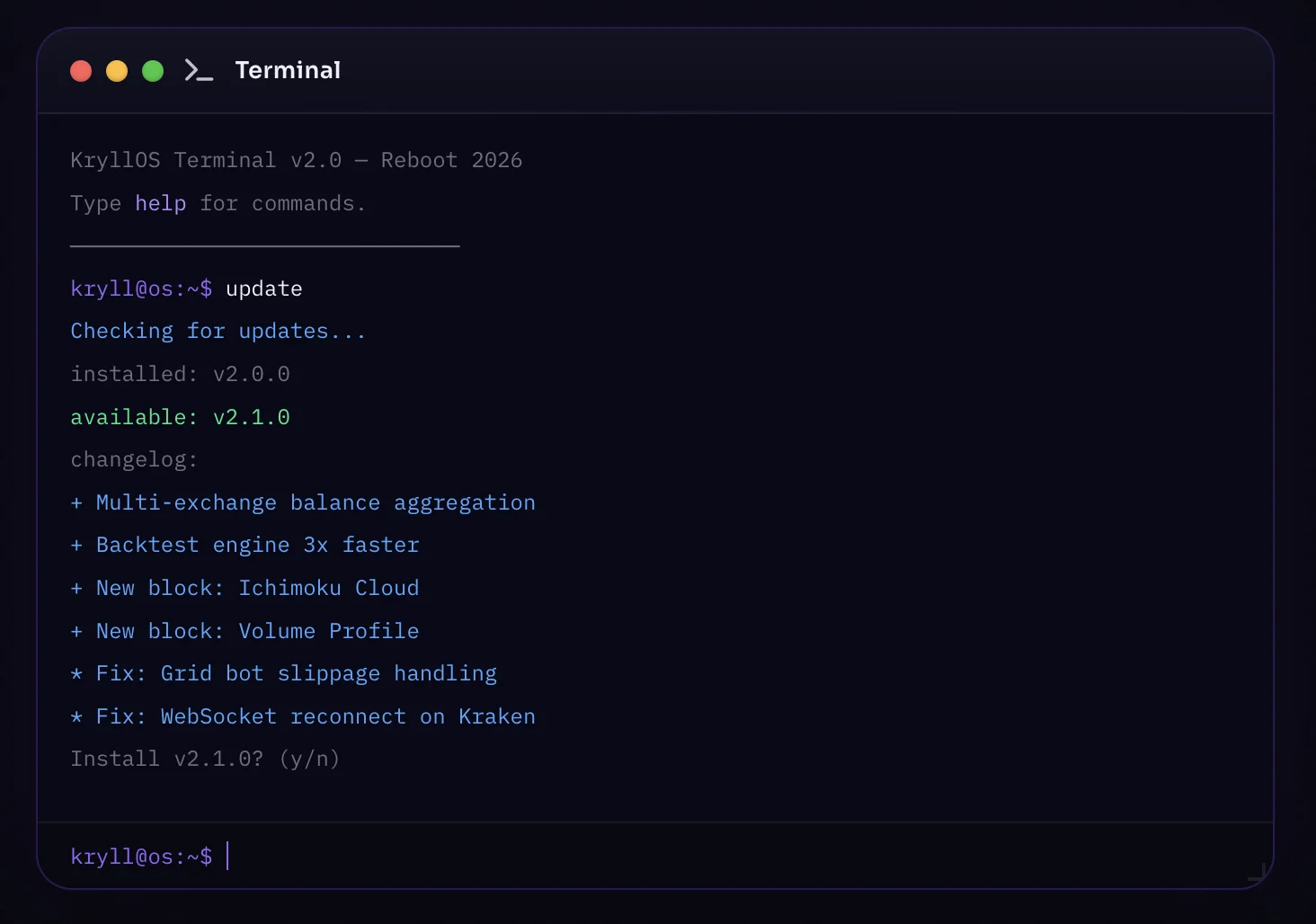 Terminal screenshot